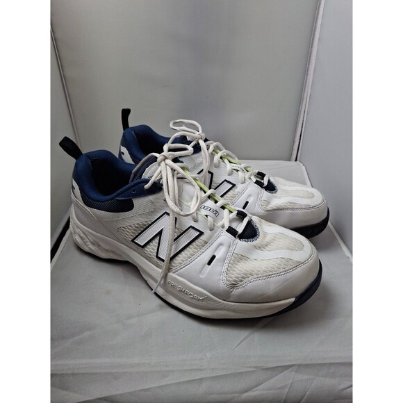 NEW BALANCE 1001 Fresh Foam Athletic Walking Training Shoes White Navy 13.5 main image 6